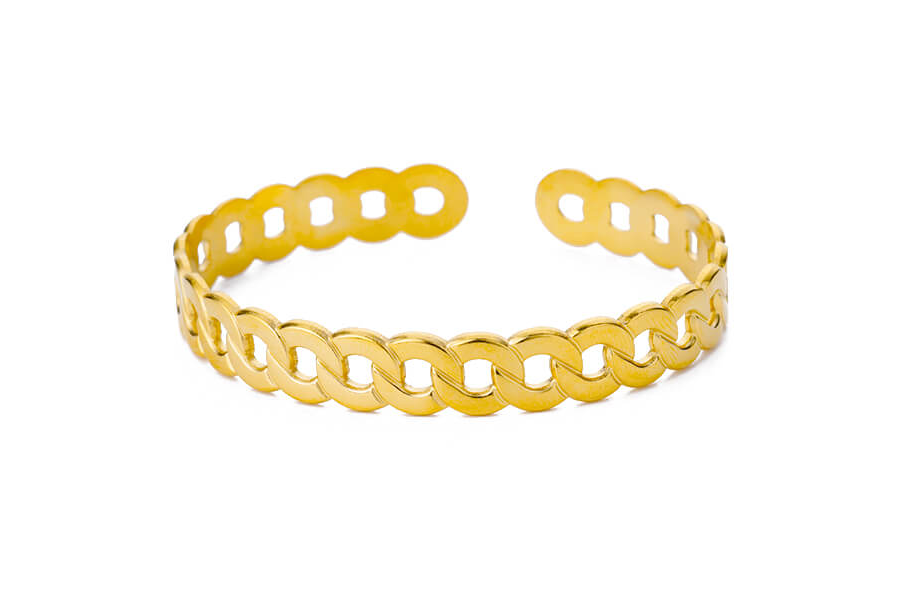 Durable Gold-Tone Bracelets for Women